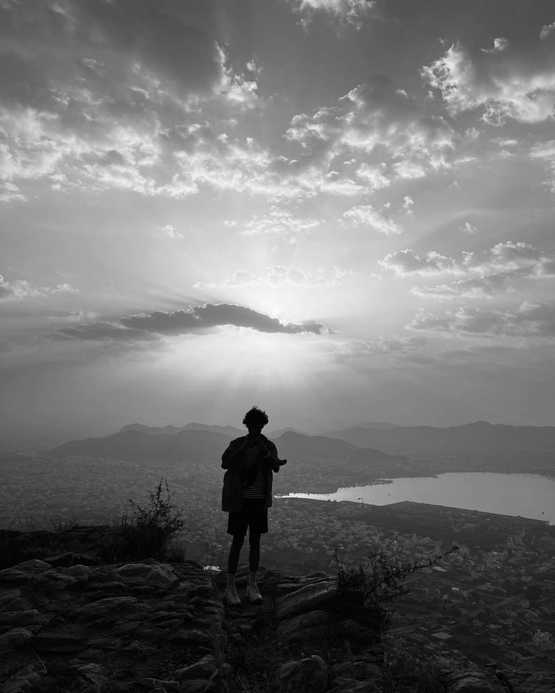 Ajmer, from above